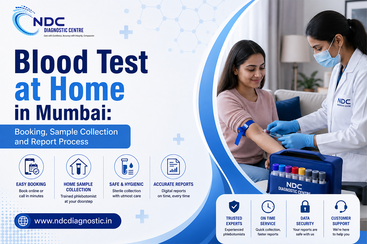 Blood Test at Home in Mumbai: Booking, Sample Collection and Report Process